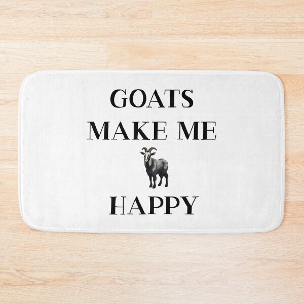 Item preview, Goats Make Me Happy designed and sold by LudwikeArts.