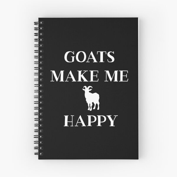 Item preview, Goats Make Me Happy designed and sold by LudwikeArts.