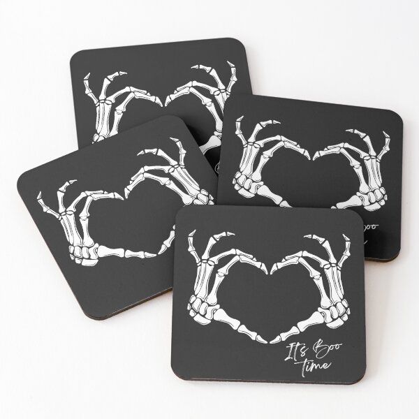 Item preview, Skeleton hands showing heart designed and sold by PixelHub99.
