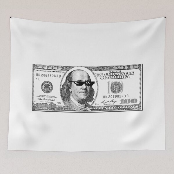 Item preview, Cool $100 dollar Bill designed and sold by GreenGuyTees.