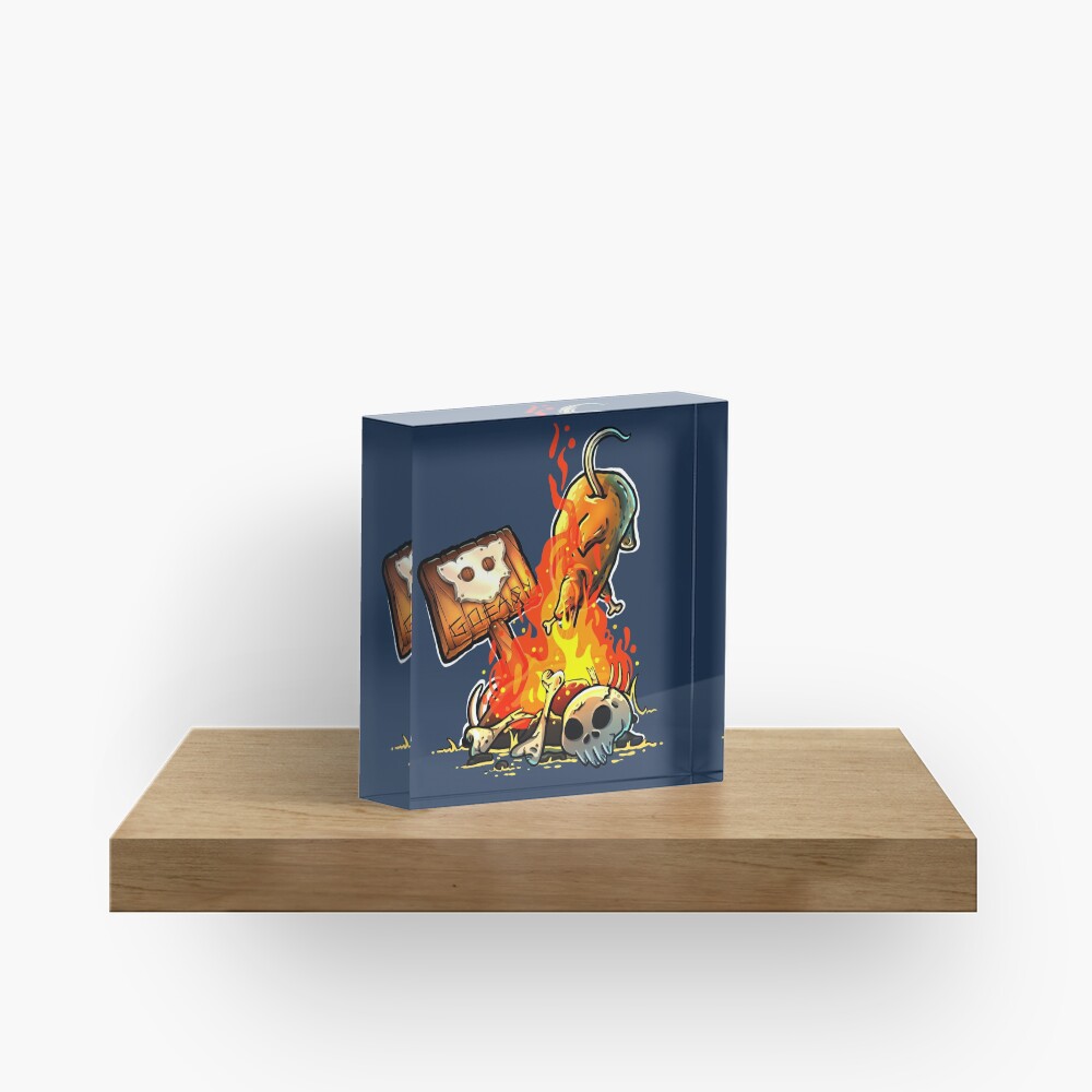 GoEaSyTwitch Bonfire Acrylic Block