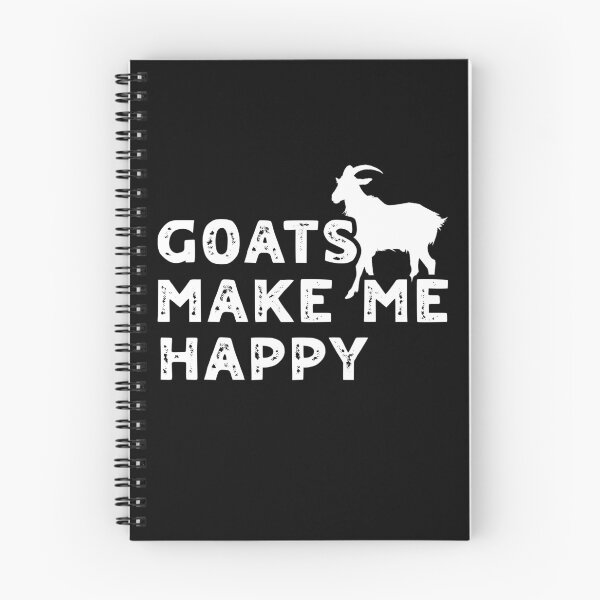 Item preview, Goats Make Me Happy designed and sold by LudwikeArts.