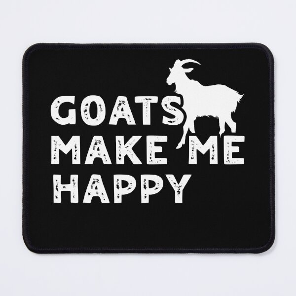 Item preview, Goats Make Me Happy designed and sold by LudwikeArts.