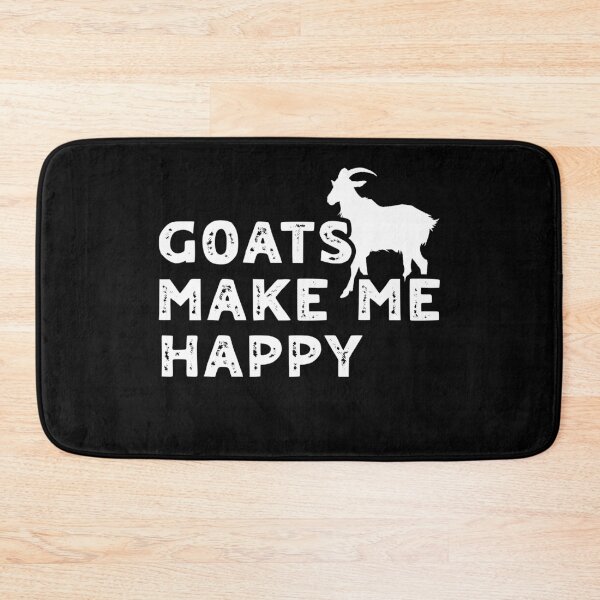 Item preview, Goats Make Me Happy designed and sold by LudwikeArts.