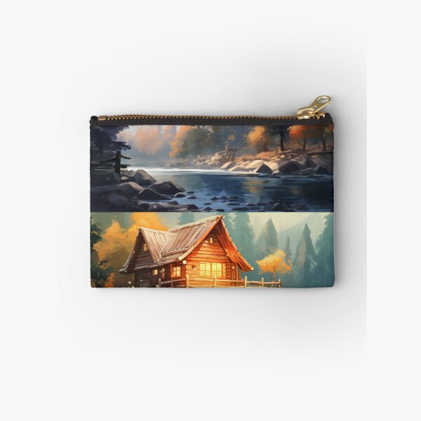 Item preview, Cozy Comfort: A Cabin Canvas designed and sold by Shirtastically.