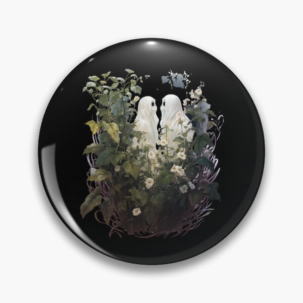 Item preview, two lover ghosts designed and sold by HarriPaloma.