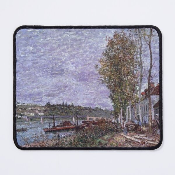 Item preview, Alfred Sisley -Overcast Day at Saint Mammes designed and sold by tomorrowsart.