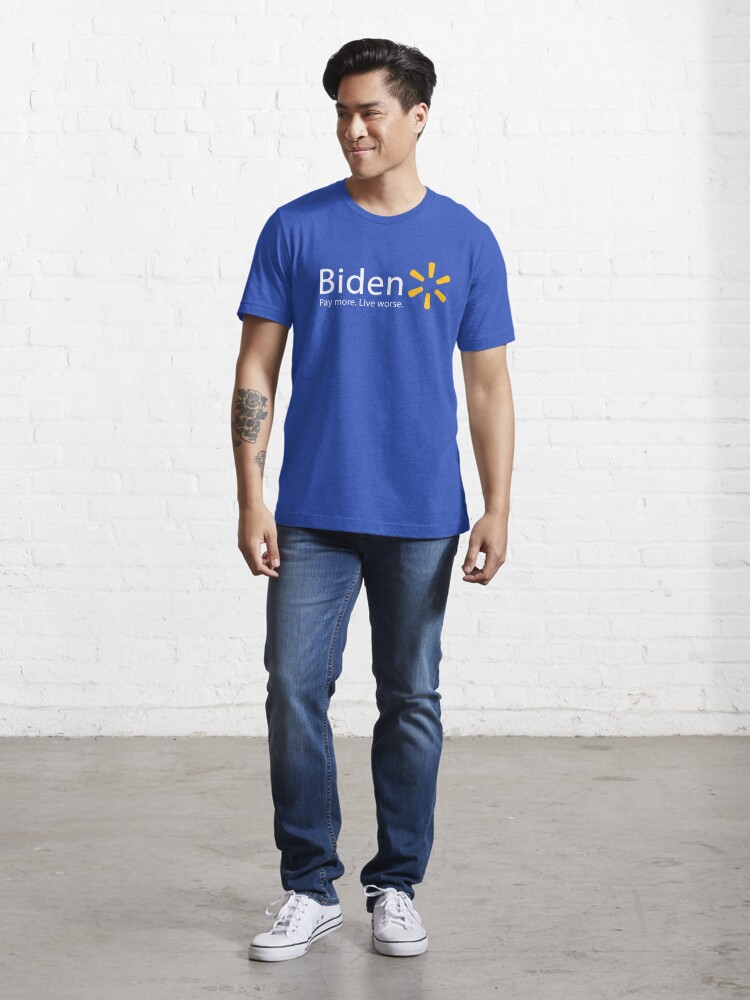 Biden Walmart Parody T-Shirt US Political FJB Trump 2024 Funny