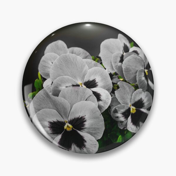 Item preview, Pansies in the dark designed and sold by Maria Klebanowska.