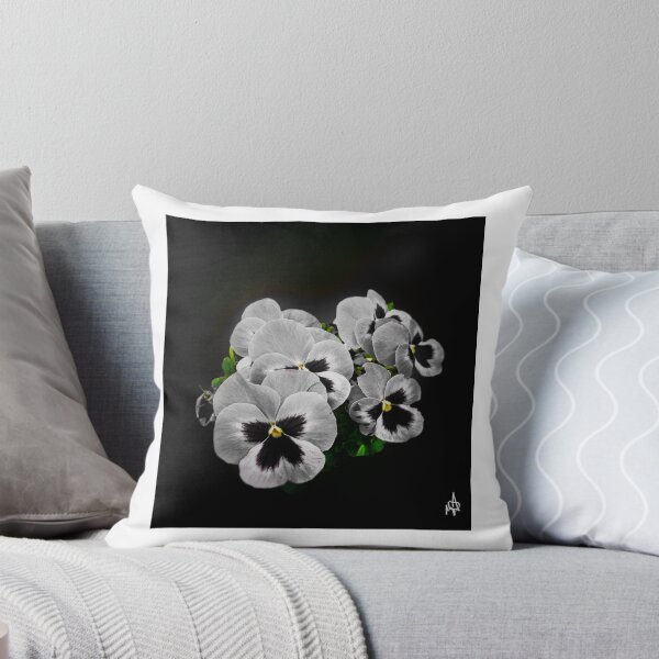 Item preview, Pansies in the dark designed and sold by Maria  Klebanowska.