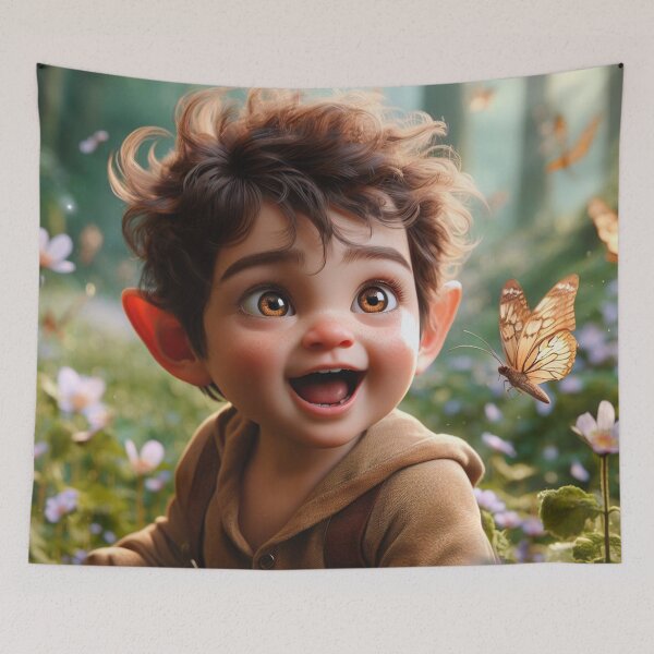 Item preview, Adorable Puck Boy 1 designed and sold by Arcane Fantasy Art.