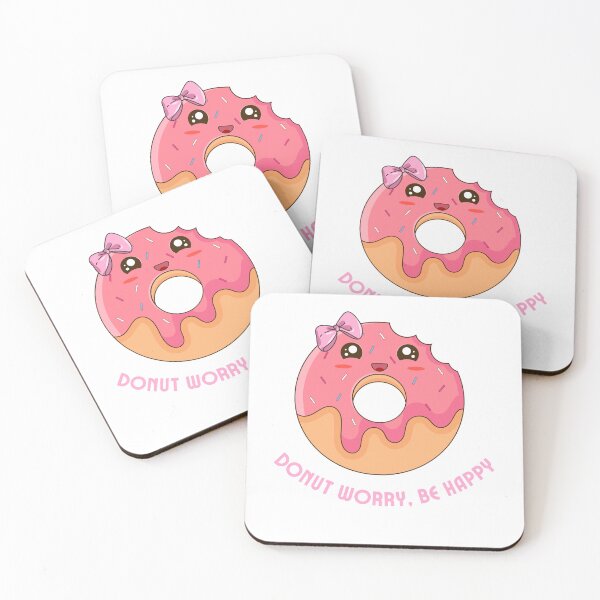 Item preview, Donut Worry, Be Happy designed and sold by ChaosTees.