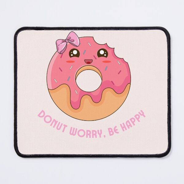 Item preview, Donut Worry, Be Happy designed and sold by ChaosTees.