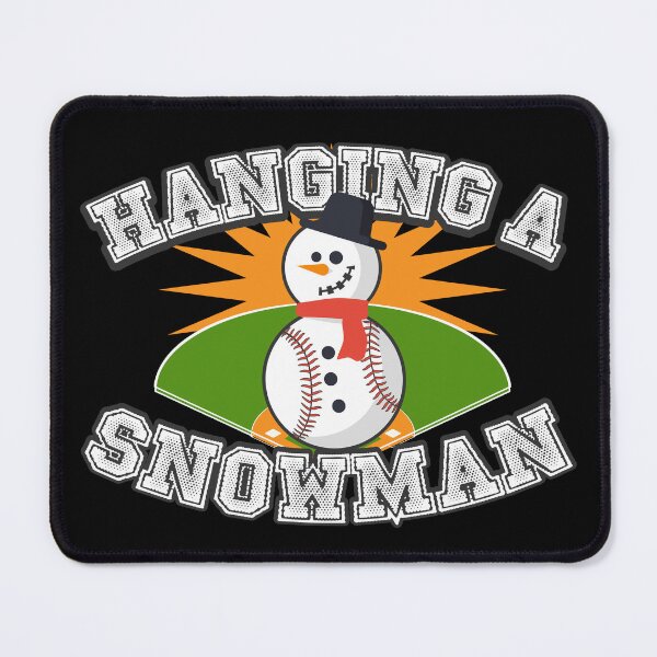 Item preview, Funny Baseball Lover Hanging A Snowman Baseball Slang designed and sold by UniQueensShop.