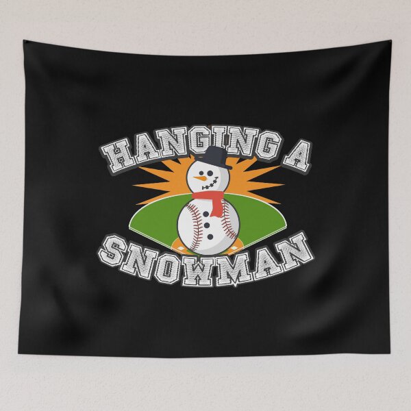 Item preview, Funny Baseball Lover Hanging A Snowman Baseball Slang designed and sold by UniQueensShop.