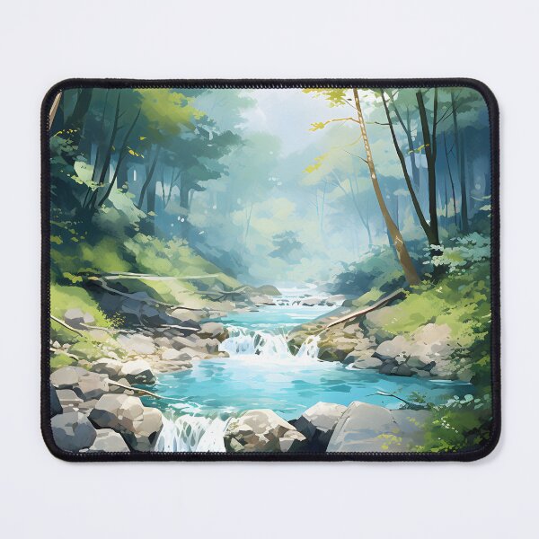 Item preview, Woodland Whisper: Forest Stream Watercolor designed and sold by Shirtastically.