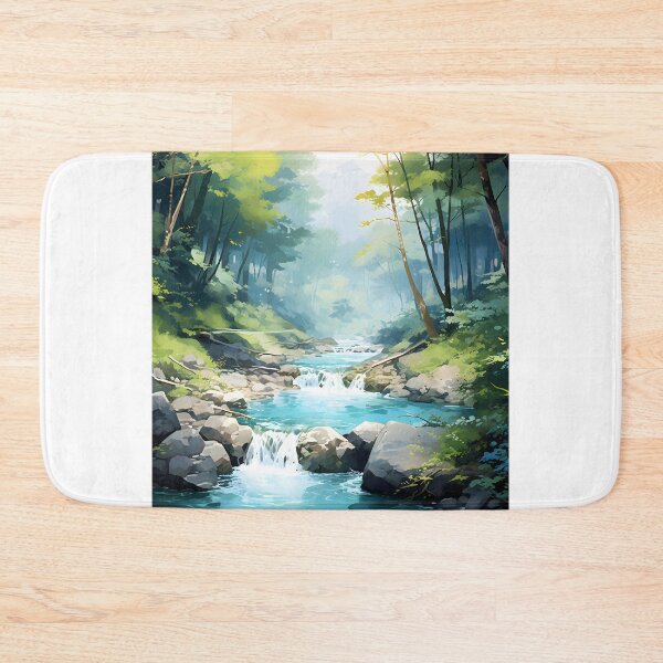 Item preview, Woodland Whisper: Forest Stream Watercolor designed and sold by Shirtastically.