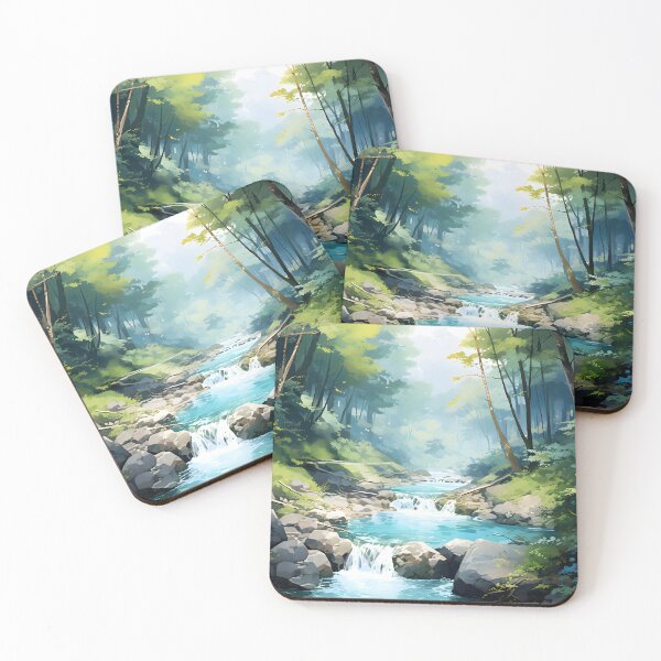 Item preview, Woodland Whisper: Forest Stream Watercolor designed and sold by Shirtastically.
