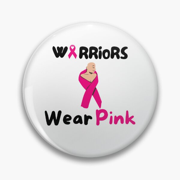 Item preview, Warriors Wear Pink Breast Cancer Awareness Shirt designed and sold by ANNINOART ⭐⭐⭐⭐⭐.