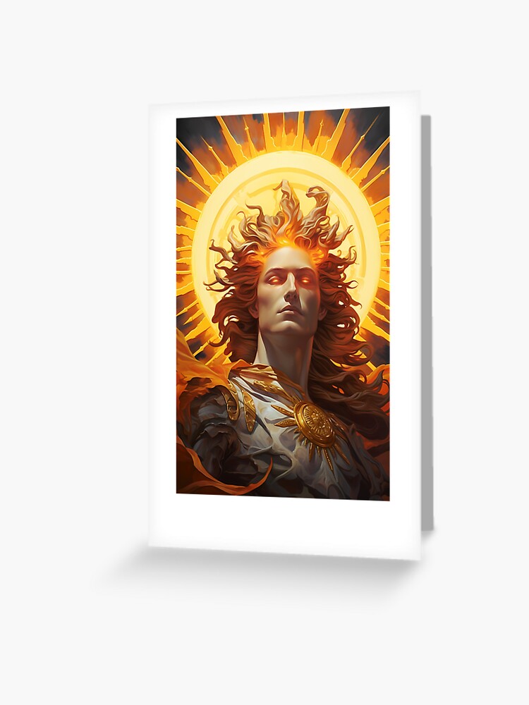 太陽神(Sun god) 油絵 太陽神(Sun god) 油絵 太陽神(Sun god) 油絵