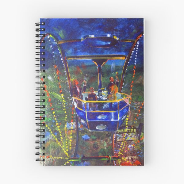 Item preview, GYMPIE MUSTER - COLLECTION -  FERRIS WHEEL BLUES designed and sold by robert (bob) gammage.