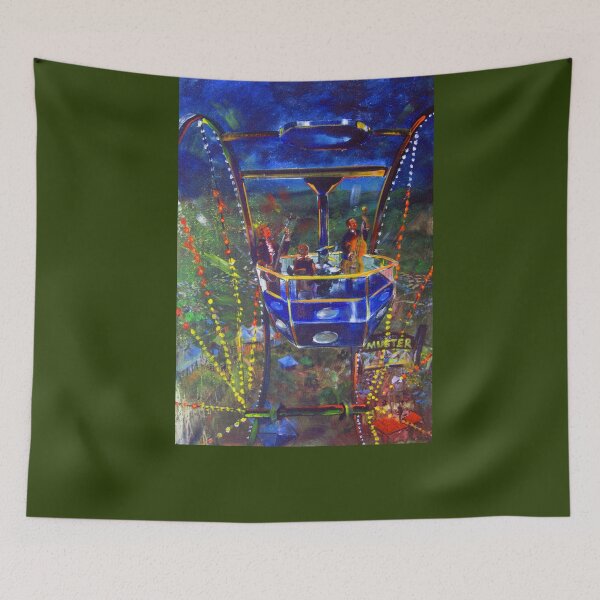 Item preview, GYMPIE MUSTER - COLLECTION -  FERRIS WHEEL BLUES designed and sold by robert (bob) gammage.