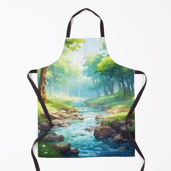 Item preview, Whispering Waters: A Forest Stream Watercolor designed and sold by Shirtastically.