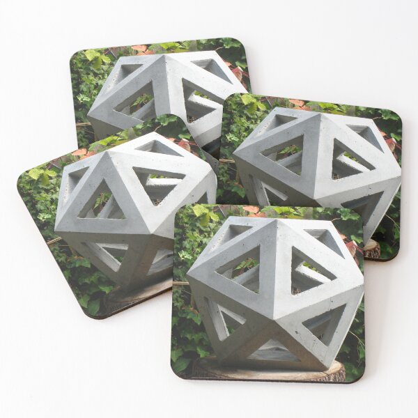 Item preview, gmtrx 432 mm v1 lawal skeletal concrete icosahedron designed and sold by Seni Lawal.