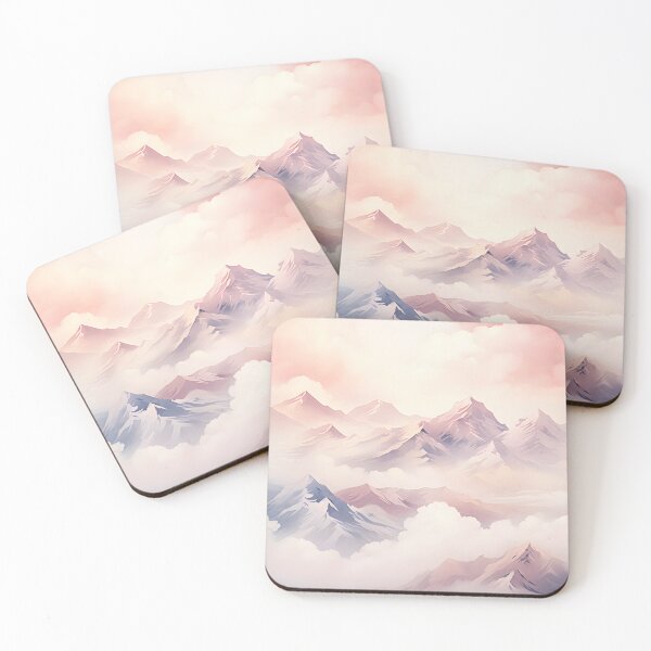 Item preview, Winter Wonder: A Snowy Mountains Watercolor designed and sold by Shirtastically.