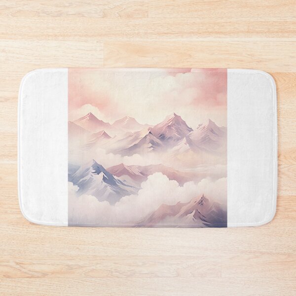 Item preview, Winter Wonder: A Snowy Mountains Watercolor designed and sold by Shirtastically.