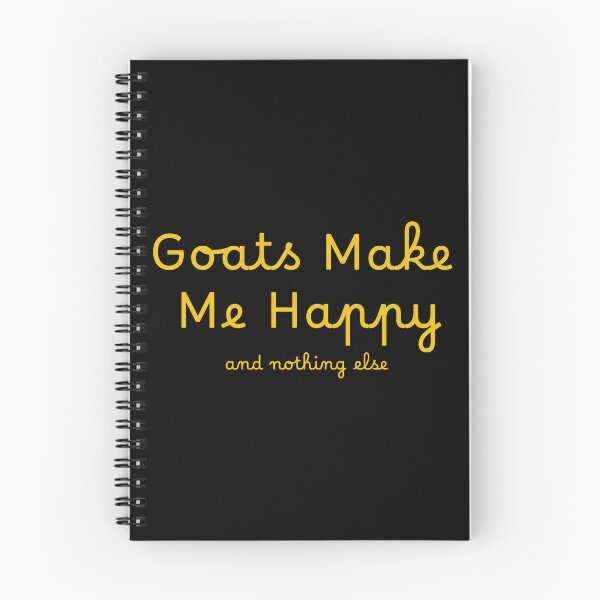 Item preview, Goats Make Me Happy designed and sold by LudwikeArts.