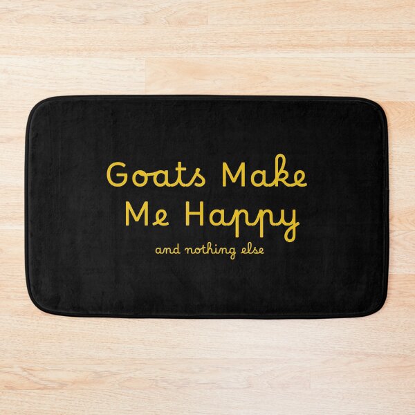 Item preview, Goats Make Me Happy designed and sold by LudwikeArts.