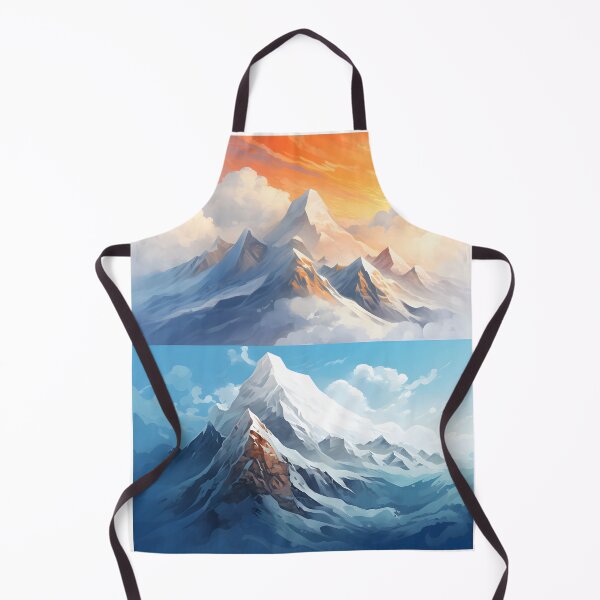 Item preview, Frozen Peaks: Watercolor Mountain Art designed and sold by Shirtastically.