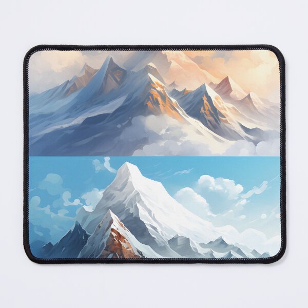 Item preview, Frozen Peaks: Watercolor Mountain Art designed and sold by Shirtastically.