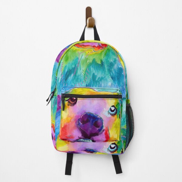 Item preview, pitbull arcoiris designed and sold by Spike and Sparkle.