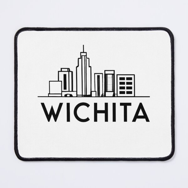 Item preview, Wichita, KS | Minimalist Art with Buildings designed and sold by CircinusStore.