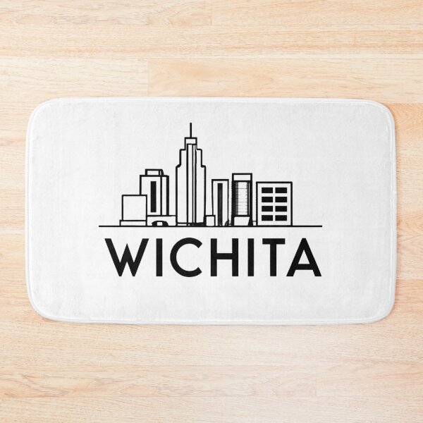 Item preview, Wichita, KS | Minimalist Art with Buildings designed and sold by CircinusStore.