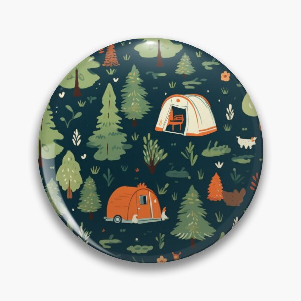 Item preview, camping pattern designed and sold by 54372.