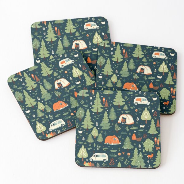 Item preview, camping pattern designed and sold by 54372.