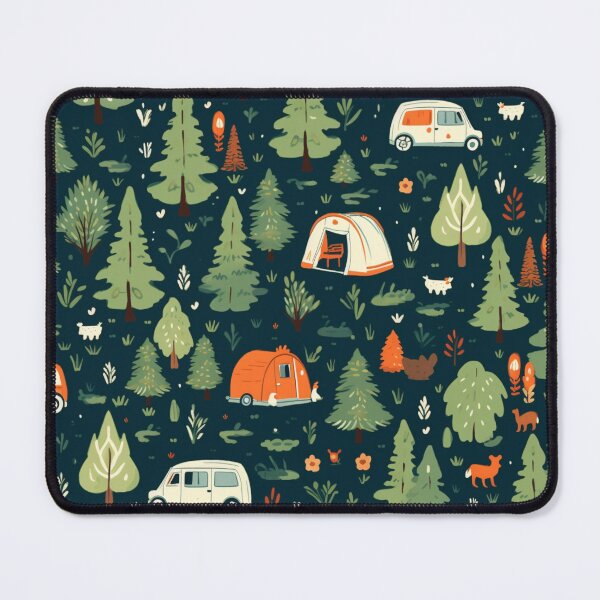 Item preview, camping pattern designed and sold by 54372.