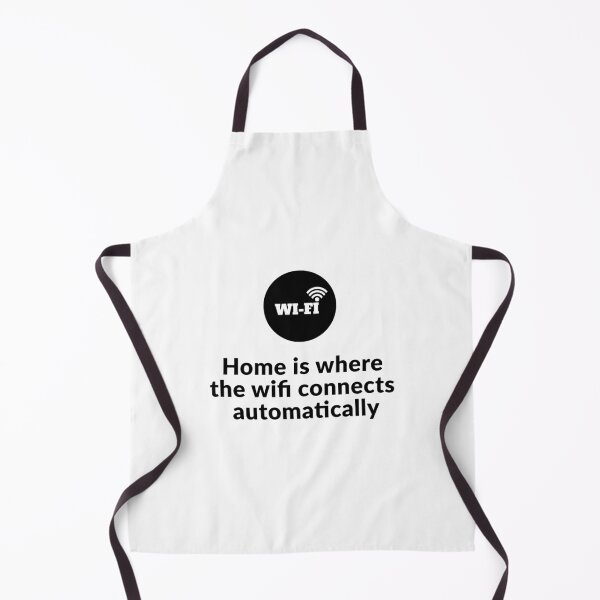 Item preview, Home is where the wifi connects automatically  designed and sold by Lui5Jacint0.