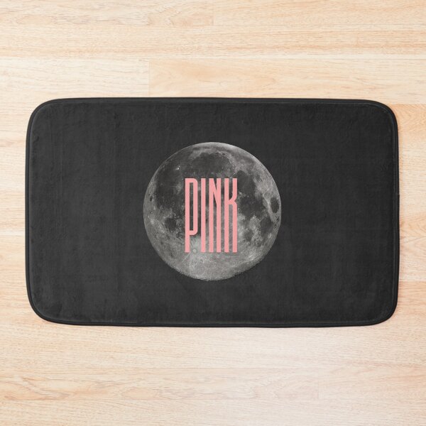 Item preview, Pink Moon - GRAY FULL MOON with bold PINK designed and sold by MyThemesDesign.
