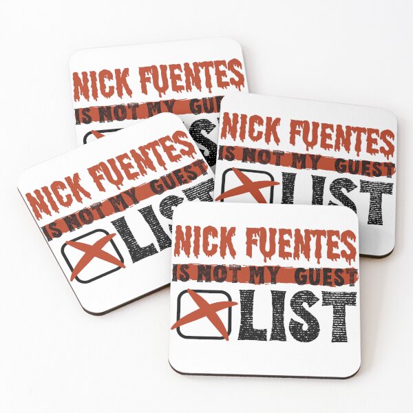 Item preview, Nick Fuentes Is Not on My Guest List - T-shirt  designed and sold by relso.