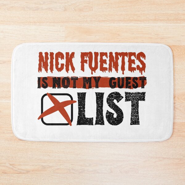 Item preview, Nick Fuentes Is Not on My Guest List - T-shirt  designed and sold by relso.
