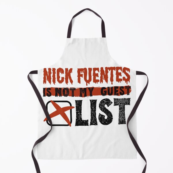 Item preview, Nick Fuentes Is Not on My Guest List - T-shirt designed and sold by relso.
