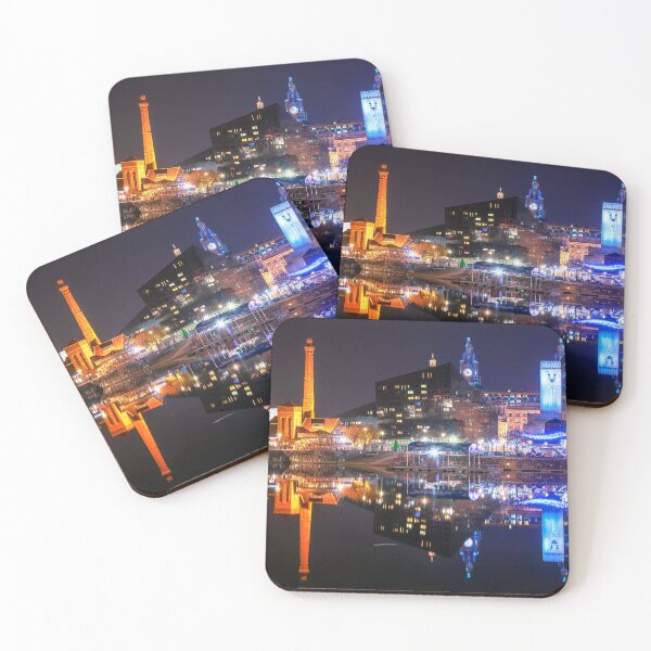 Item preview, Liverpool docks scene designed and sold by Pixancards.