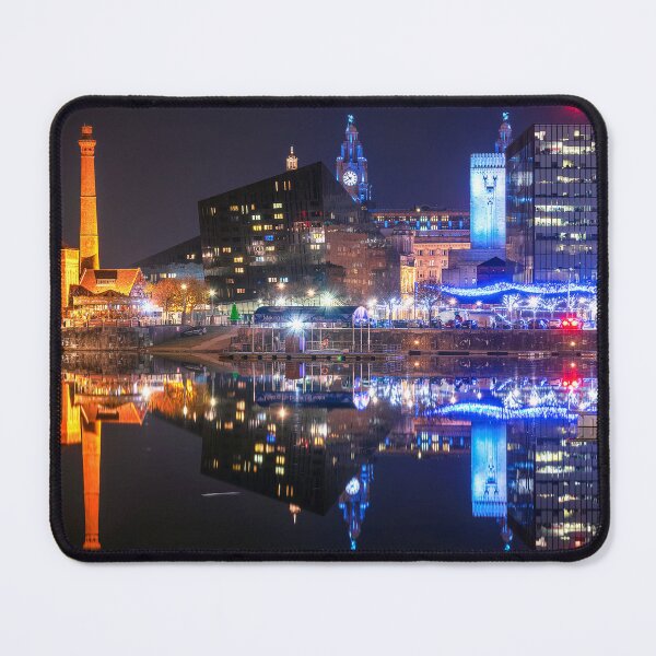 Item preview, Liverpool docks scene designed and sold by Pixancards.