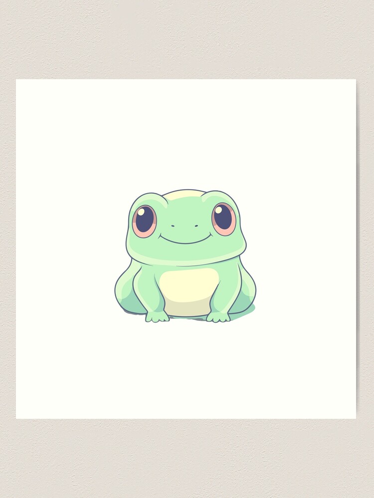 Cute Baby Frog Art Print for Sale by MajkBoar