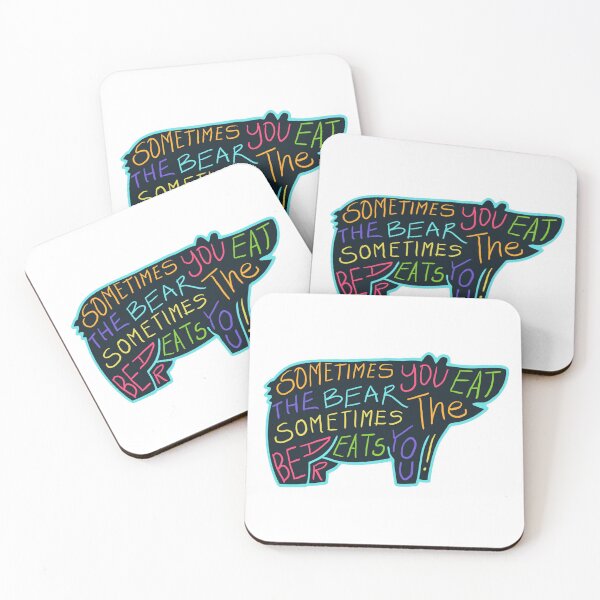 Item preview, Sometimes You Eat the Bear designed and sold by IllustraxionLab.