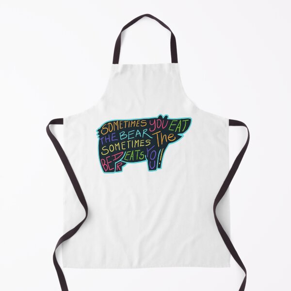 Item preview, Sometimes You Eat the Bear designed and sold by IllustraxionLab.